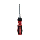 GoSimplyConnect - S45-501 - 7-in-1 multi bit ratcheting screwdriver, 9" full size - 1ea Blister Card