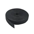 GoSimplyConnect - S45-7012 - 1/2-inch Black Hook and Loop, 5.6-lb Tensile Strength, 25’ - 1ea bag.