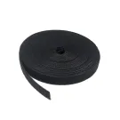GoSimplyConnect - S45-7034 - 3/4-inch Black Hook and Loop, 5.6-lb Tensile Strength, 25’ - 1ea Bag