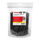 GoSimplyConnect - S45-70818-100 - 8" 18lb UV Black Cable Ties - 100pc Bag