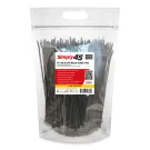 GoSimplyConnect - S45-71150-500 - 11" 50lb UV Black Cable Ties - 500pc Bag