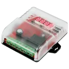 SECO-LARM - SA-025MQ - Multifunction Timer 12~24VDC with, Auto garage door or gate closer, Guard awake timer, Pulse stretcher, Timed relay output, Timed pulse relay, Counter, Timer.
