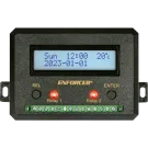 SECO-LARM - SA-027HQ - Programmable Annual Timer with Housing. Terminal blocks protected inside the housing. Push button toggling of the relay outputs. Two N.O. or N.C. Form C relays, 10A@14VDC. 100 Programmable events can be set weekly, daily or hou
