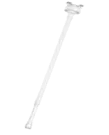 Hanwha - SBP-302CMASW - Telescopic Pendant Mount with Swivel Adaptor (White)