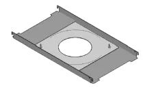 Hanwha - SBP-302F - Ceiling Tile Support Plate