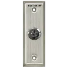 SECO-LARM - SD-71051-V0 - Key Switch Plate, Slimline, N.C. Turn-to-Open, Momentary Key Switch
