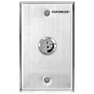 SECO-LARM - SD-72002-V0 - Key Switch Plates, Single-Gang, N.C. Turn-to-Open, Shunt Keyswitch
