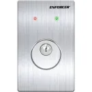 SECO-LARM - SD-72281-6MQ - Momentary Single-Gang Mortise Cylinder Key Switch with LEDs