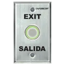 SECO-LARM - SD-7257-SSTQ - Single-Gang Request to Exit (RTE) plate with dual color LED, timer and buzzer