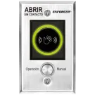 SECO-LARM - SD-927PKC-NSVQ - Indoor No-Touch Sensor with Override Button - Spanish. ETL Listed. Conforms to UL Std. 294