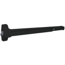 SECO-LARM - SD-962BR-36A - Rim-Type Exit Device for 36" doors (32¾" length). Dead latch for additional security, reversible, bar can be locked open. UL Listed, Black.