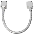 SECO-LARM - SD-969-S18Q - Armored door cord with aluminum end caps and 18” stainless-steel cable. Minimum order quantity of 10 pieces (price is for 1 pc).