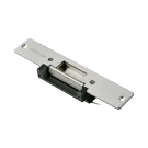SECO-LARM - SD-994C24 - Electric Door Strike for wood-framed doors. 24VDC, Fail-safe (door unlocks when power is lost) or fail-secure (door locks when power is lost) operation. Indoor use only. ANSI-sized: 7¹⁵/₁₆"x1¼"x1⅜". UL Listed