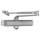 SECO-LARM - SD-C101-SGQ - Grade-1 Door Closer, adjustable for size 1~6, door weight up to 330-lbs. Adjustable sweep speed, latch speed, and back check. Anodized aluminum body, sliver finish, and forged steel arms. 5 year warranty
