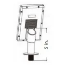 ZKteco USA - SF-5in-Pole - SpeedFace Series Readers