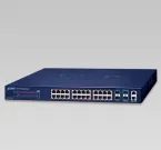 Planet - SGS-5240-24P4X - Layer 2+ 24-Port 10/100/1000T 802.3at PoE + 4-Port 10G SFP+ Stackable Managed Switch