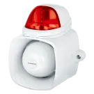 SECO-LARM - SH-816S-SMQ/R - 4-in-1 Multi-Purpose Siren/Strobe (Red). The ENFORCER 4-in-1 Multi-Purpose Siren/Strobe is multiple communication and signaling devices in one: siren, internal message (up to 2MB .WAV or MP3), broadcast, and (SH-816S-SMQ o