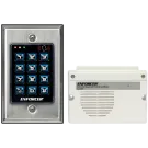 SECO-LARM - SK-4131-SPSQ - Split-series Keypad with Proximity Reader, keypad and control board are separated for high security applications, built-in proximity card reader: 125kHz (EM125), 1200 users over 3 outputs, code length: 4~8 digits, 12~24VDC 