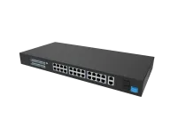 Hanwha - SKY-SW28g-001 - Wisenet SKY Cloud VMS 26 Port PoE+ Network Switch