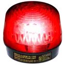 SECO-LARM - SL-126Q/R - 6~12 VDC (2-wire connection) Strobe Light. “U”-Type Xenon tube. 100,000 Candlepower, over 90 flashes/min, 180mA current draw at 12VDC. UL listed. Red lens.