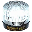 SECO-LARM - SL-126Q/C - 6~12 VDC (2-wire connection) Strobe Light. “U”-Type Xenon tube. 100,000 Candlepower, over 90 flashes/min, 180mA current draw at 12VDC. UL listed. Clear lens.