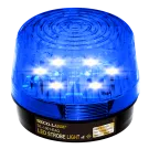 SECO-LARM - SL-1301-EAQ/B - 6~12 VDC LED Strobe Light. Incorporates 12 LEDs. 50,000-Hour operating life. Flash only. Indoor/outdoor use. Blue lens.