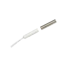 SECO-LARM - SM-206Q/W - ¼" Recessed-Mount Closed Loop Magnetic Contact with bare magnet and 15" leads, white. 1" Gap. UL listed. Sold in multiples of 10 (price is for 1 pc).