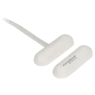 SECO-LARM - SM-4004-LQ/W - Capsule-Type Surface-Mount Closed Loop Magnetic Contact with quick-connect terminal block and 18" leads. ¾" Gap. White. Sold in multiples of 10 (price is for 1 pc).