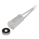 SECO-LARM - SM-4103-LQ/W - ⅜" Rare-Earth, Stubby Press-Fit Mount Closed Loop Magnetic Contact with quick-connect terminal block. 1" Gap. 18" leads. UL, CUL Listed. White. Sold in multiples of 10 (price is for 1 pc).