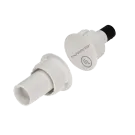 SECO-LARM - SM-4104-TQ/W - ¾ Steel Door Recessed Closed Loop Magnetic Contact with quick-connect terminals. 1" Gap. UL, CUL Listed. White. Sold in Multiples of 10. (price is for 1 pc).