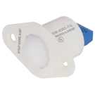 SECO-LARM - SM-4303-TQ/W - Roller-Ball Recessed-Mount Closed Loop Magnetic Contact with quick-connect terminals. 360° rollerball. Roller travel is ¼". UL, CUL Listed. White. Sold in multiples of 10 (price is for 1 pc).
