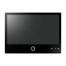 Hanwha - SMT-1031PVW - 10.1" AI Enabled IP Public View Monitor (AI PVM), White Color ,1080p (1024x600 @60Hz), HDMI, Ethernet, 16:9 Aspect Ratio, Built-in Speaker (1W x 2), VESA mountable (75 x 75mm), AI Face & Object Detection Display for Visual Dete