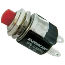 SECO-LARM - SS-032Q/RD - Red N.O. Momentary pushbutton switch for 1/2" hole. Sold in multiples of 10 (price is for 1 pc).
