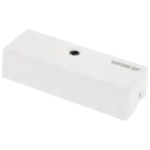 SECO-LARM - SS-040Q/W - Vibration Detector for closed circuits to protect walls, windows, ceilings. Pure-silver contact points, adjustable sensitivity, and tamper-proof cover. Contact rated 1.0A@50VDC. White. Sold in multiples of 10 (price is for 1 p