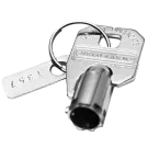 SECO-LARM - SS-090KN-7 - Extra pre-cut keys for SS-090 series and the SS-095 series key locks. Key #1307. Sold in multiples of 5 (price is for 1 pc).