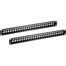 Trendnet - TC-KP24/2 - 2-Pack 24-Port Blank Keystone 1U Patch Panel