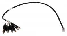 Platinum Tools - TCA015 - 24 inch cable assembly 8-Way alligator clips to RJ45