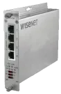 Hanwha - TEC-F04 - 4 Channel Ethernet over Coax Extender With Pass-Through PoE