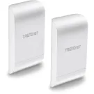 TRENDNET - TEW-740APBO2K - 10 dBi Wireless N300 Outdoor PoE Pre-Configured Point-to-Point Bridge Kit