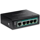 TRENDNET - TI-B541 - 5-Port IndustrialGigabit PoE++ Powered DIN-Rail Switch with PoE Pass-Through