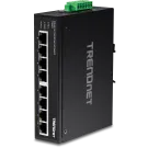 TRENDNET - TI-E80 - 8-Port Industrial Fast Ethernet DIN-Rail Switch