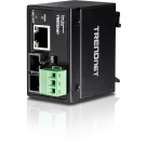 TRENDNET - TI-F10S30 - Hardened Industrial 100Base-FX Single-Mode SC Fiber Converter