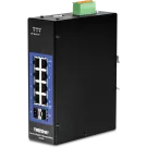 TRENDNET - TI-G102i - 10-Port Industrial Gigabit L2 Managed DIN-Rail Switch