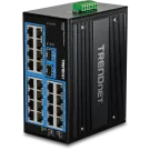 TRENDNET - TI-G262 - 26-Port Hardened Industrial Gigabit DIN-Rail Switch