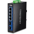 TRENDNET - TI-G5062 - 6-Port Industrial 2.5G DIN-Rail Switch with 10G SFP+ Ports