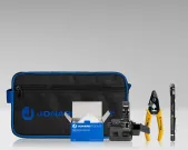 Jonard - TK-184 - Fiber Optic Connector Clean & Prep Kit w/ Precision Cleaver