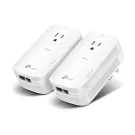 TP-Link - TL-PA9020P KIT - AV2000 2-Port Gigabit Passthrough Powerline Starter Kit
