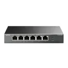 TP-Link - TL-SF1006P - 6-Port 10/100Mbps Desktop Switch with 4-Port PoE+