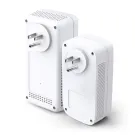 TP-Link - TL-WPA8631P KIT - AV1300 GIGABIT PASS-THROUGH WRLS POWERLINE AC WI-FI KIT
