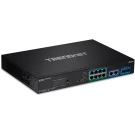 TRENDNET - TPE-3012LS - 12-Port Gigabit PoE+ Smart Surveillance Switch
